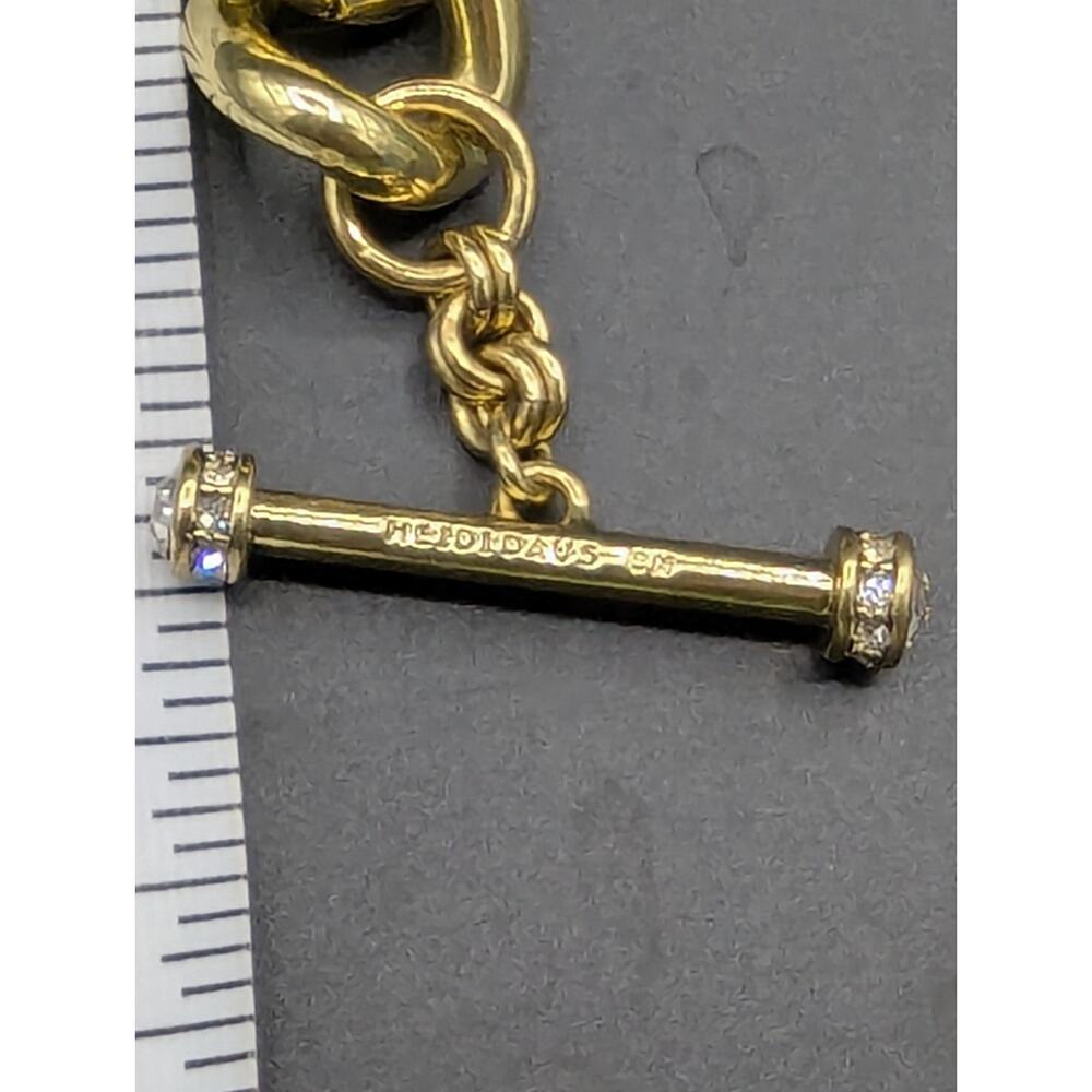 HEIDI DAUS Hot Rocks SET Green Erinite Necklace & Bracelet - Picture 13 of 16